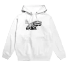 ファンシーTシャツ屋のワイルドアリゲーター Hoodie