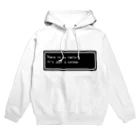 NEW.Retoroの『There is no reply. It's just a corpse.』白ロゴ Hoodie