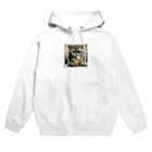 ELDADYのお疲れネコちゃんテキーラでサルー！ Hoodie