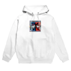 はまみるのライバル同士の猫 Hoodie