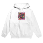 ai美女ショップのワイルドなトカゲ Hoodie