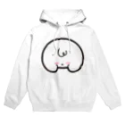 うん☆子熊@ごましゃんの「オシリかカオかちゃん」 ロゴ Hoodie