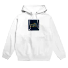 justraverのラインアートバイク（クラシック） Hoodie