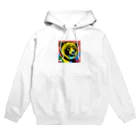 北の動物達と日常風景のヒグマ002 Hoodie