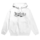 猫のしがいショップの猫のしがいロゴ（黒） Hoodie