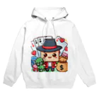 ぴーすけ🃏【ポーカーグッズ】のポーカー大好きマン Hoodie