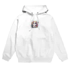 cc-akの可愛いいねこが目を輝かせています！ Hoodie