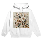 masa_innovatorのElegant Florals Hoodie