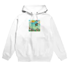 yuhi04のパラグライダーの猿 Hoodie