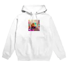 hibiscus_7のカラフルハムスター Hoodie