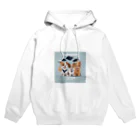 Tomo_Bluebellの2024卒業アイテム　犬 Hoodie