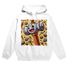 gorimakesの大工シリーズハンマーくん Hoodie