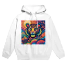 colorful-Nのカラフルなトラ Hoodie