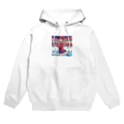 aoicanonのスケートをする女性 Hoodie