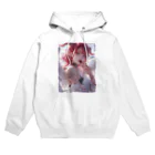 KAMIBUKROのチョコを咥える天使美女 Hoodie