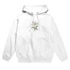 Q_kyuのアンティークリリー Hoodie