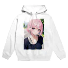 AIオリジナルイラスト　美女男子の可愛い彼女 Hoodie