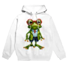 MEGROOVEのカエル11 Hoodie