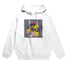 マジカルメッセージの冒険に旅立つニワトリ Hoodie