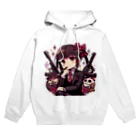 推しの美少女とアイドルのマフィア系少女 Hoodie