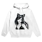 レイカランクの猫ガール Hoodie