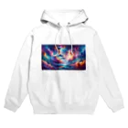 UGVVCPCの" Dolphins Swimming in the iridescent clouds (1) " 　( 彩雲の中を泳ぐイルカ (1) ) Hoodie