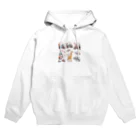 show0504の乗り物ネコ Hoodie