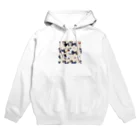 barisukaの蝶々を追いかけるブルドッグ Hoodie