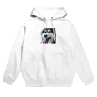 M_Takashiの【ユニークな魅力が溢れるオッドアイハスキー！】 Hoodie