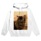 キキの黒猫ショップのツンデレキジトラ猫 Hoodie