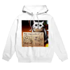 雑貨屋ちぃずのおねだり猫 Hoodie