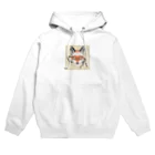 bigbamboofamilyの狐　お面　その七 Hoodie