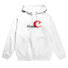 CREATERS COMMUNITY "Mark C"のMark C LOGO WHITE SLOGAN パーカー