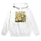 okierazaのペールイエローテーマの花束 Hoodie