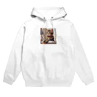 chonenの猫の絵画風イラストグッズ Hoodie