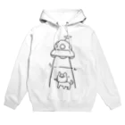 natsuringoのわんこ、宇宙へ Hoodie