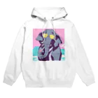 hachicoooのちょい悪ゾウ Hoodie