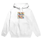 Happy　Rainbow　Flagのレインボーフラッグ Hoodie