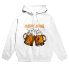 JUNK_HEDDのビールでハッピー Hoodie