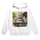 happiness_shopのレトロで魅力的な自動車 Hoodie