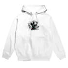 影の戦士コレクションの手裏剣・影 Hoodie