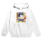 DanefushiのHAKATA RAMEN CAT SUSURU‼ Hoodie