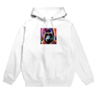 Rabbitのネオンカラーゴリラくん Hoodie