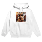 negiNegiのタバコを吸うグラサン猫 Hoodie