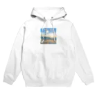 Apricot_taruの朝の海 Hoodie