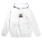 ハチ-8のマカロン　カラフル Hoodie