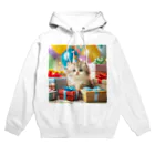 IloveCatのフワフワの子猫が可愛くプレゼント Hoodie