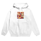 TEFのボールと戯れる犬 Hoodie