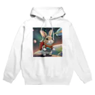 うさぎやの宇宙を旅するうさぎ2 Hoodie