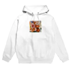 decnaの色鮮やかなガーベラのアイテム Hoodie